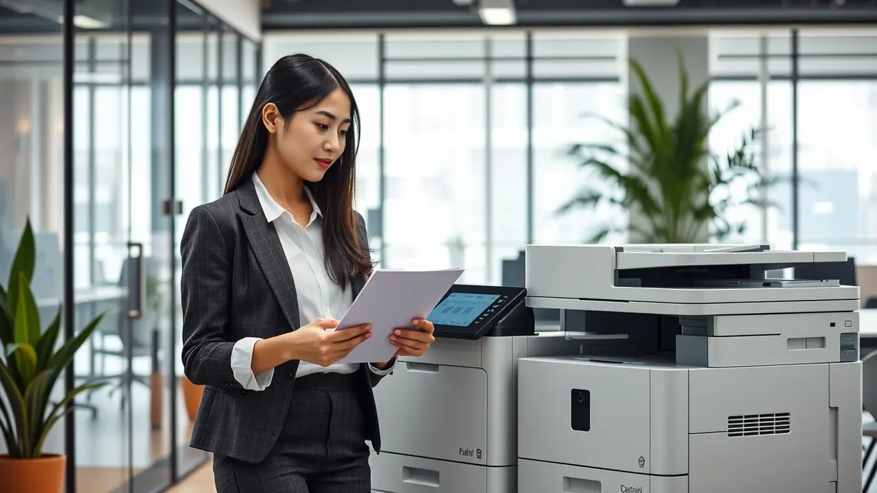 cara fotocopy di printer