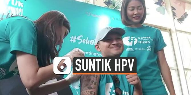 VIDEO: Cegah Kanker Serviks, Syamsir Alam Vaksinasi HPV