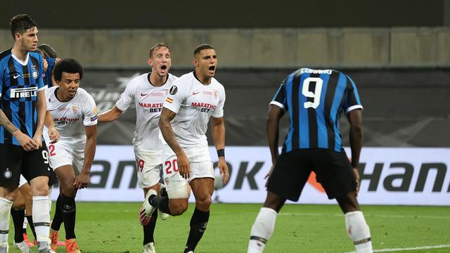 Penyerang Inter Milan, Romelu Lukaku.