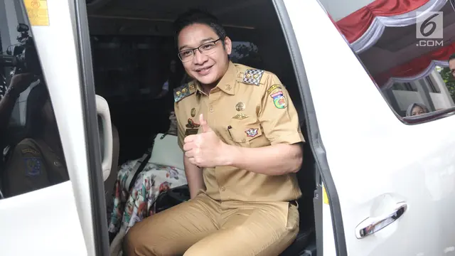Didampingi Sang Istri, Pasha Ungu Bertemu Mendagri
