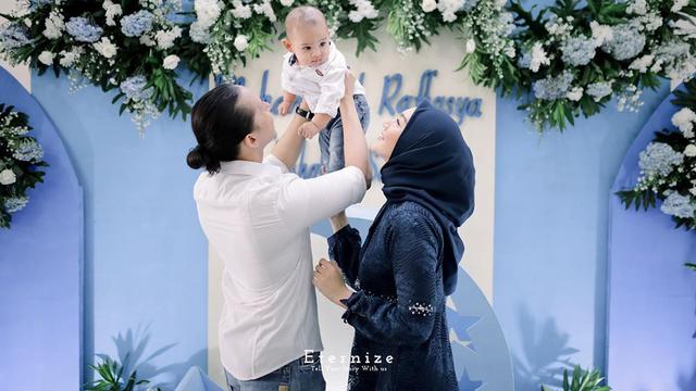 Potret Akikah Raffasya Arshaka Anak Kedua Melody Prima. (Sumber: Instagram/melodyprima)