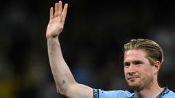 Laga kandang melawan Bournemouth menjadi pertandingan terakhir Kevin De Bruyne bersama The Citizens. (Paul ELLIS/AFP)