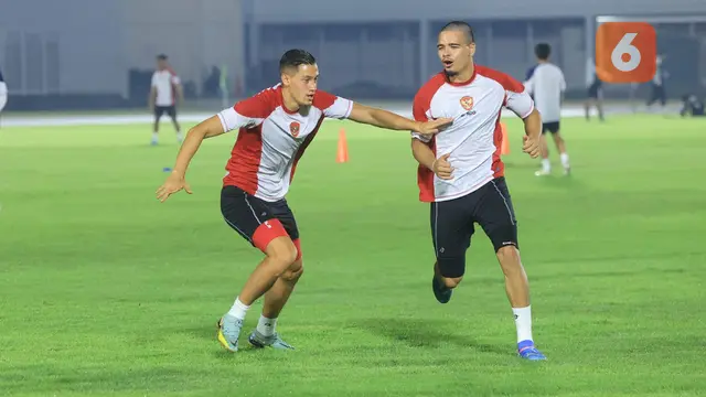 Official Training Timnas Indonesia jelang laga kualifikasi Piala Dunia 2026 menghadapi Australia