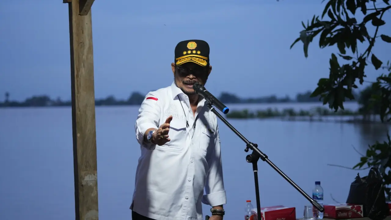 Mentan SYL Siap Bantu Petani Karawang yang Terdampak Banjir