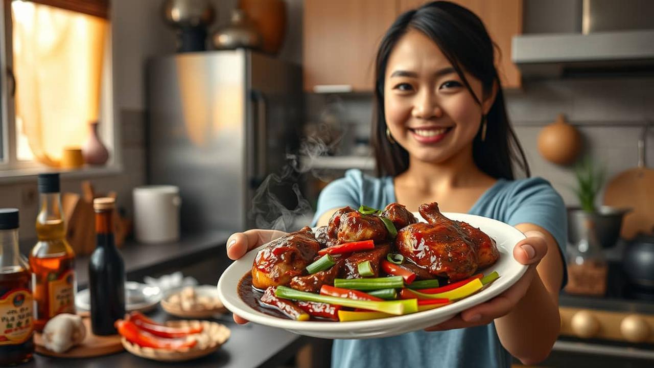 resep ayam kecap pedas manis sederhana