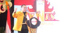 Oesman Sapta Odang (Oso) terpilih kembali secara aklamasi sebagai Ketua Umum Partai Hanura periode 2024-2029 di hari terakhir Musyawarah Nasional (Munas) IV di Bali, Senin (19/8/2024). (Istimewa)