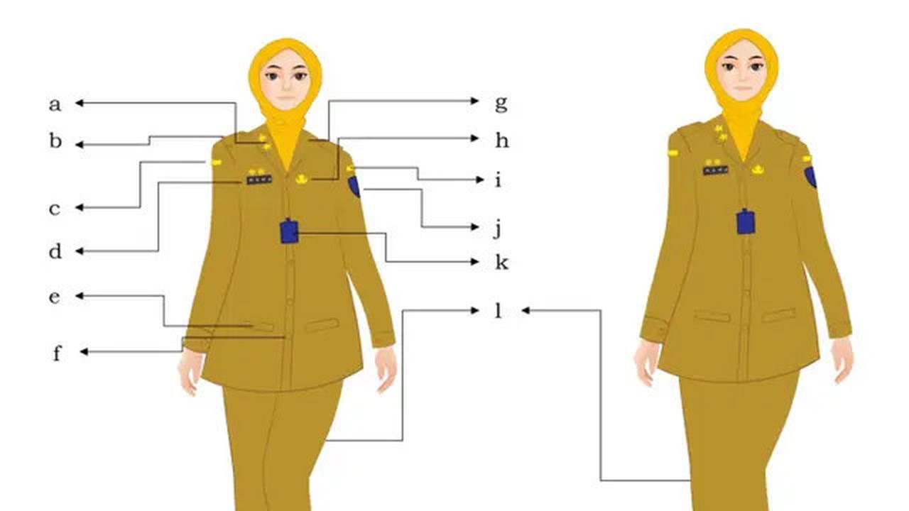 7 Model Baju Dinas PNS Wanita Berjilbab yang Stylish dan Nyaman