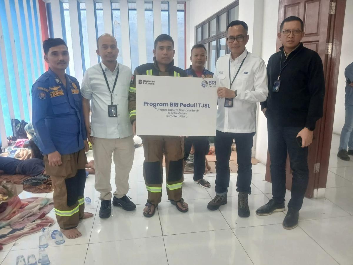 BRI Peduli Bergerak Cepat Salurkan Bantuan Bagi Warga Terdampak di wilayah Sumatera Utara