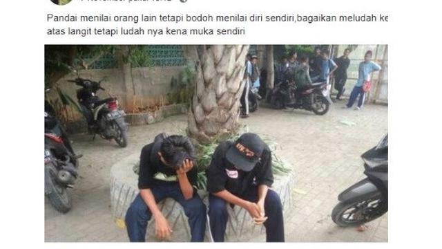 status bocah sok bijak (foto: facebook)