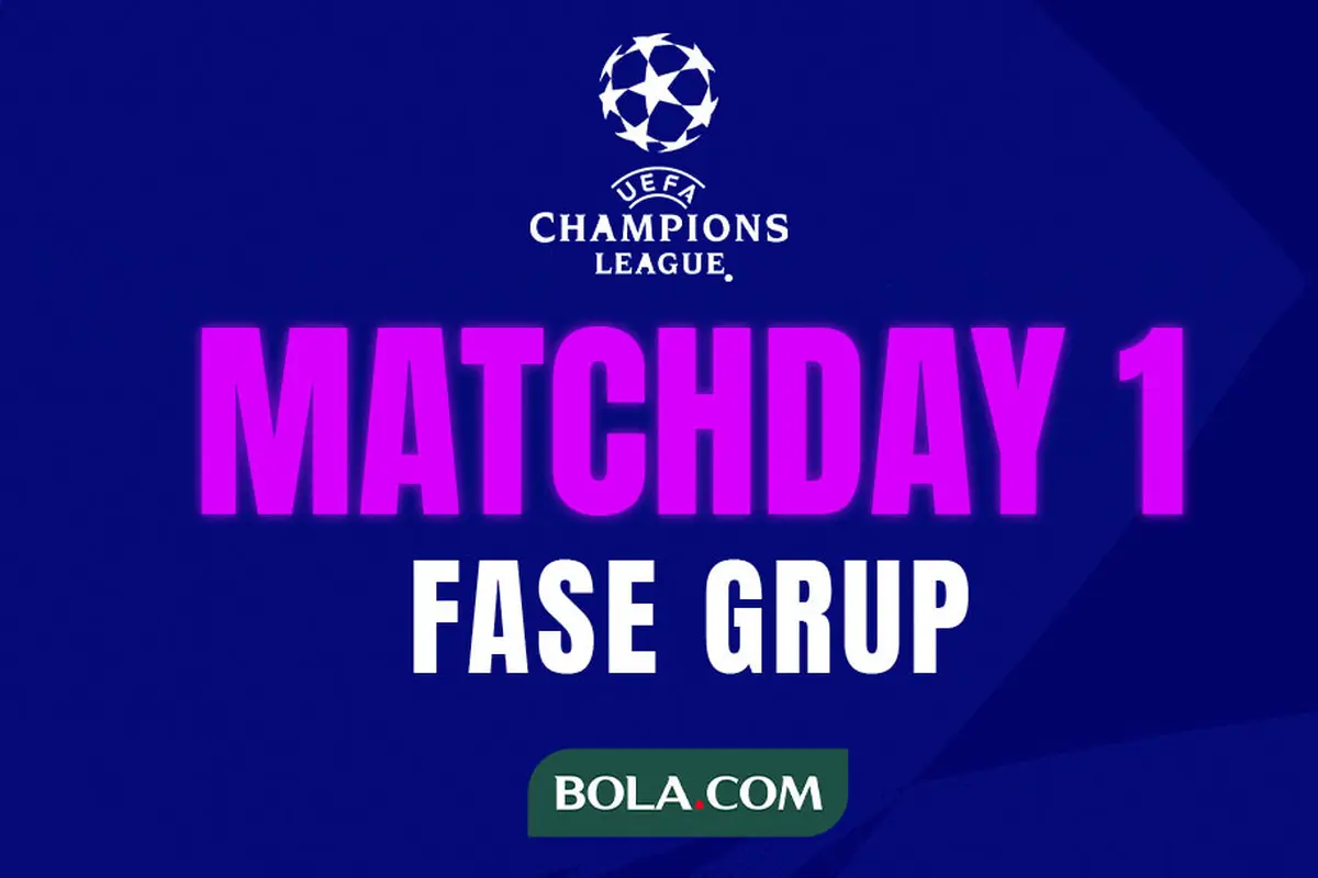 Cover Infografis Jadwal Matchday Pertama