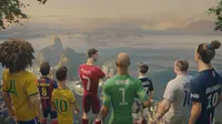Ronaldo, Ibrahimovic, Neymar, dan Rooney dalam iklan Nike (Dailymail)