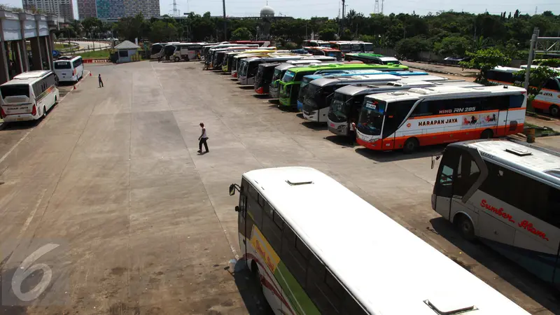 Persiapan Arus Mudik Terminal Pulo Gebang