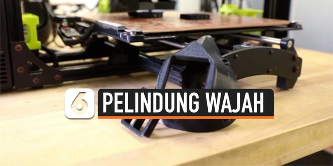 VIDEO: Lawan Corona, Tentara AS Produksi Pelindung Wajah Pakai Printer 3D