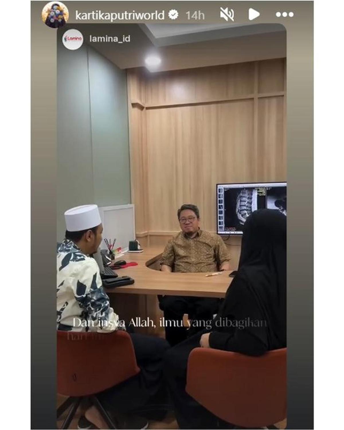 6 Momen Bahagia Kartika Putri Melahirkan Anak Ketiga, Diberi Nama Muhammad Ali