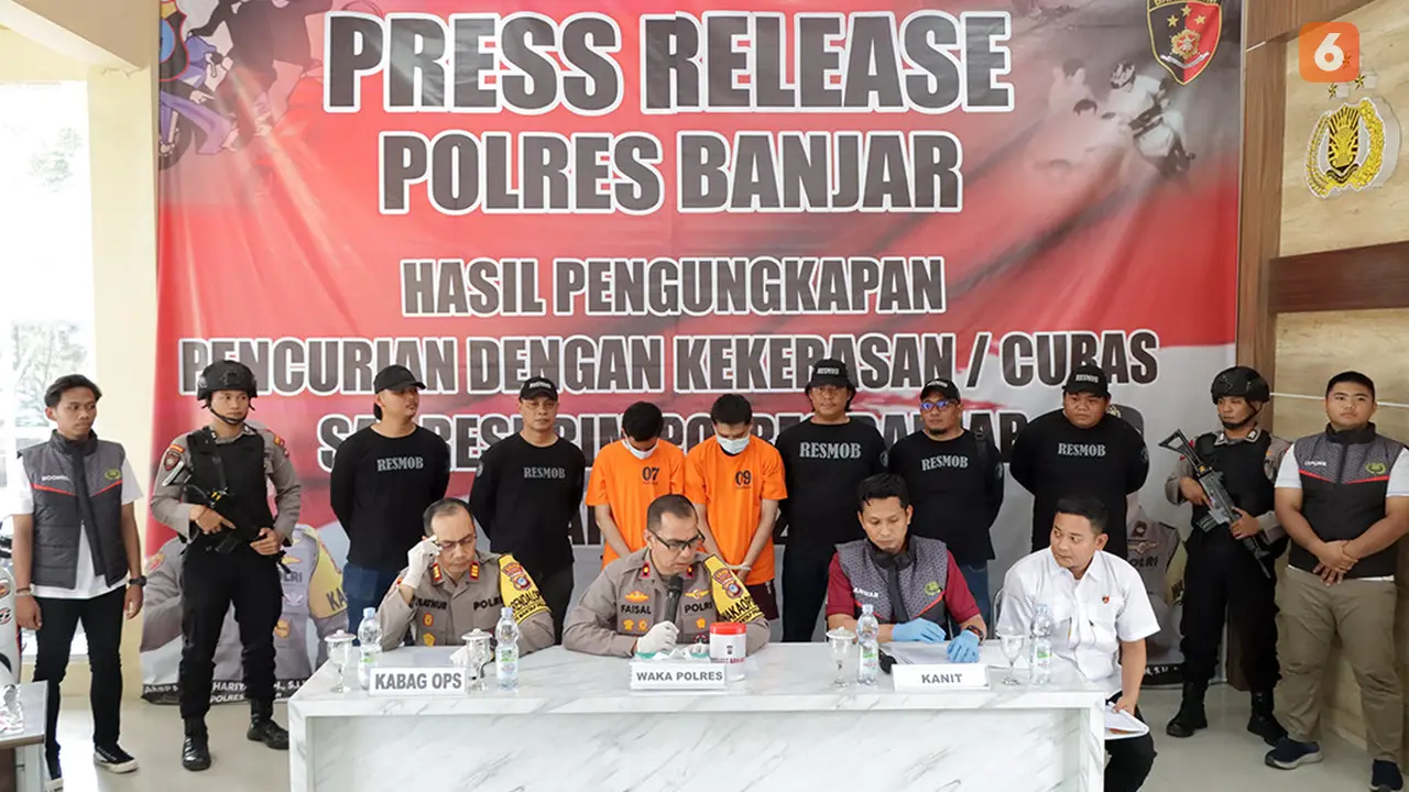 Press Release Polres Banjar Kalimantan Selatan Liputan6