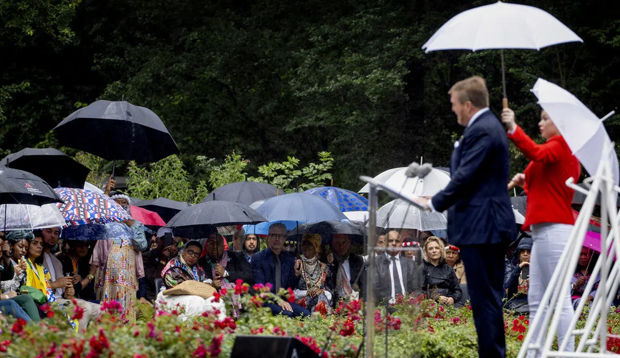 <p>Raja Willem-Alexander pada Sabtu 1 Juli 2023 menyebut praktik itu sebagai "horor". Keluarga kerajaan tidak melakukan apa pun untuk menghentikannya, katanya. (Remko de Waal/Pool Photo via AP)</p>