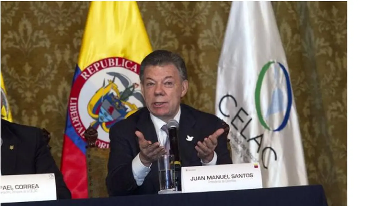 Presiden Kolombia Juan Manuel Santos