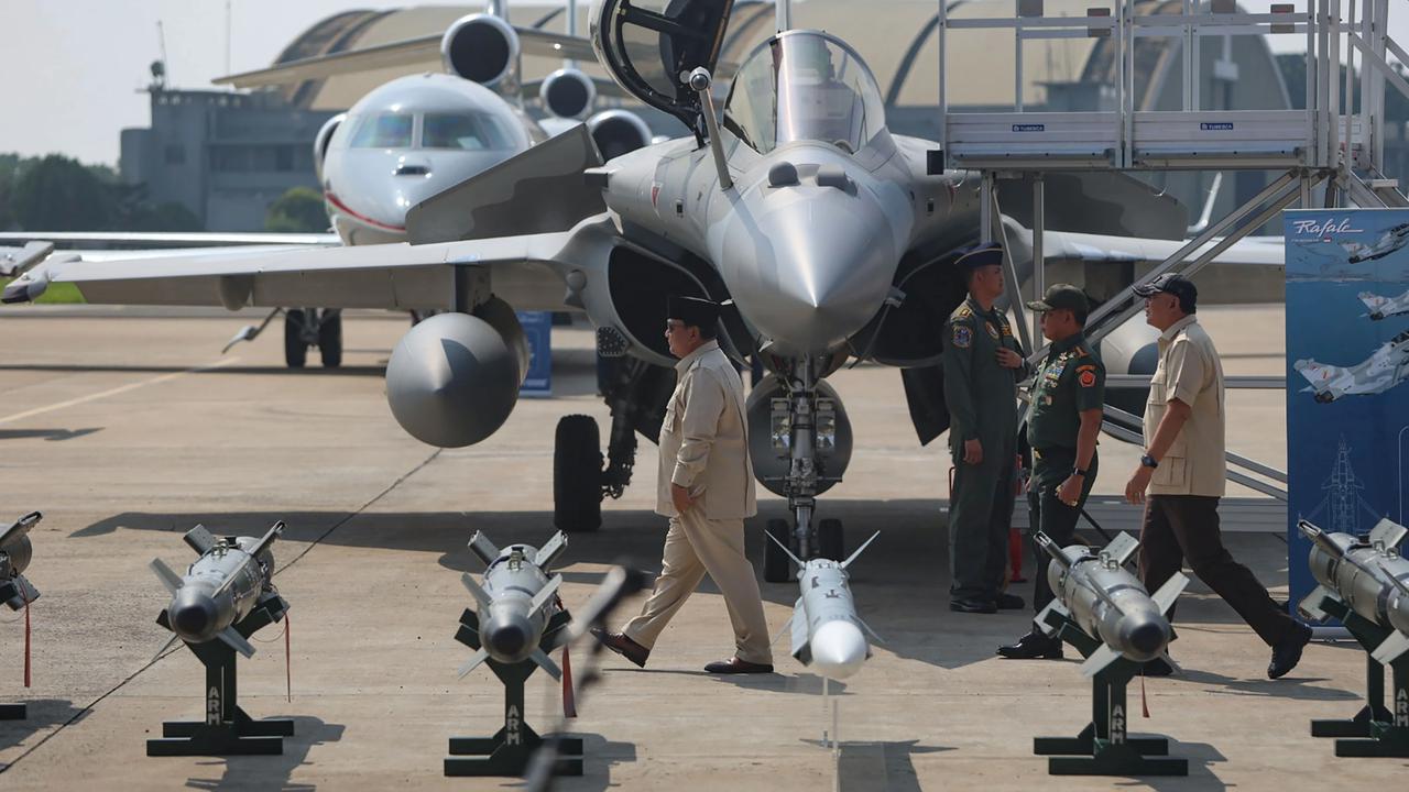 FOTO: Prabowo Serahkan Rafale dan Rudal Meteor untuk Perkuat Pertahanan Udara