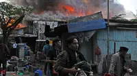 Terbakarnya 10 Rumah di Lahan Eksekusi Buaran Diduga Sabotase