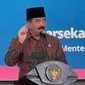 Menteri Agraria dan Tata Ruang/Kepala Badan Pertanahan Nasional (ATR/BPN) Hadi Tjahjanto saat melakukan kunjungan kerja dan bertemu dengan 306 Kepala Desa se-Jombang. (Foto: Istimewa).