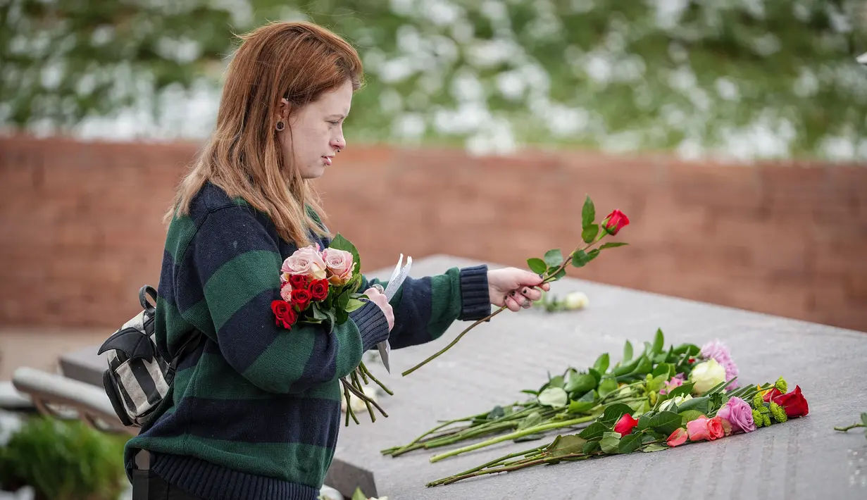 Tragedi ini menjadi penembakan di sekolah yang paling banyak menelan korban. (Marc Piscotty/Getty Images North America/Getty Images via AFP)