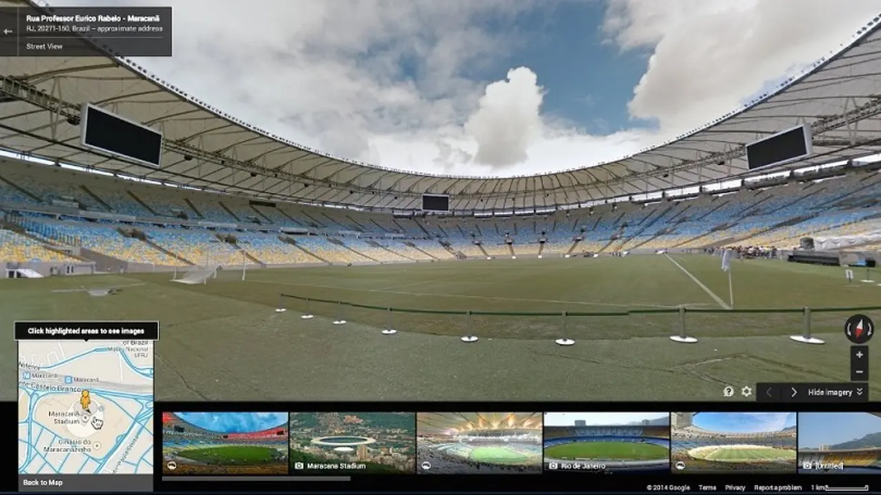 Jelajahi Stadion Piala Dunia Lewat Google Street View