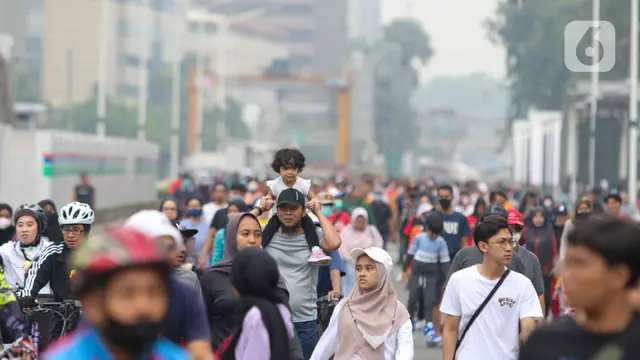 Car Free Day Jakarta Diberlakukan Kembali, Warga Membeludak