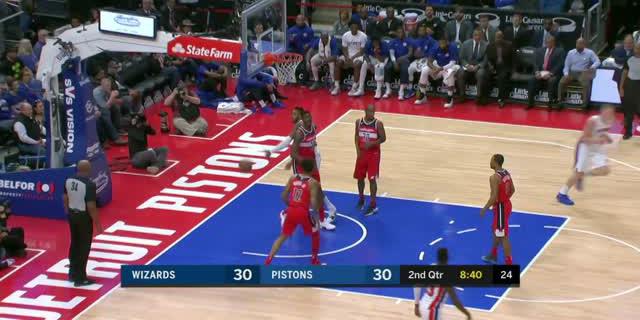 VIDEO : Cuplikan Pertandingan NBA, Pistons 103 vs Wizards 92