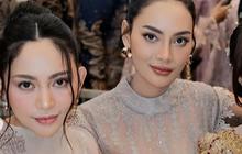 Visual Unreal Semua, Cantiknya Fuji, Rachel Vennya dan Erika Carlina di Pernikahan Frans Faisal