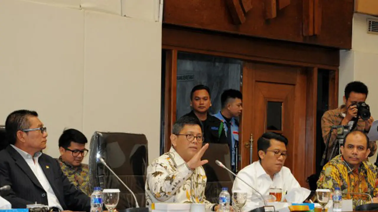 Rapat Pansus Hak Angket KPK DPR RI dilakukan.