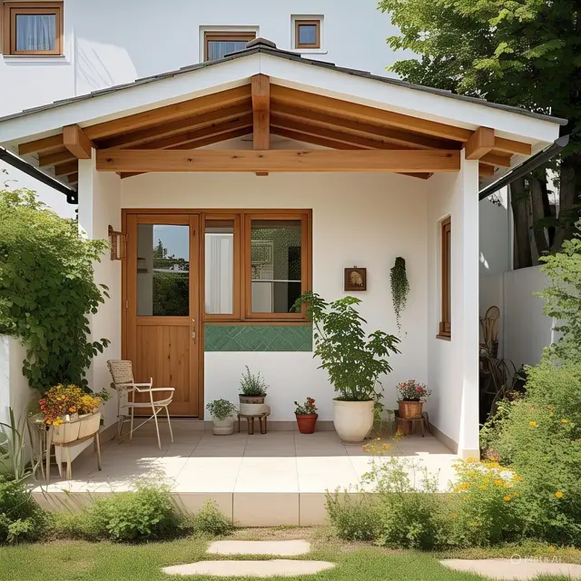 Rumah Minimalis dengan Taman Depan
