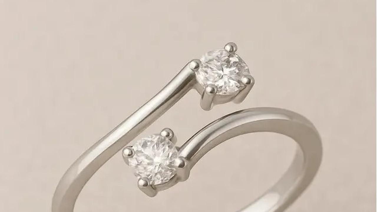 cincin emas putih