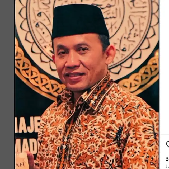 Profesor Oman Fathurahman, seorang filolog dari UIN Syarif Hidayatullah, Jakarta