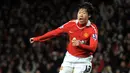 3. Park Ji Sung - Park mengenakan nomor punggung 13 selama tujuh tahun berkarier di Manchester United. Ia mampu mencatat lebih dari 200 penampilan, mencetak tujuh gol, dan menjadi orang Asia pertama yang memenangi Premier League dan Liga Champions. (AFP/Andrew Yates)