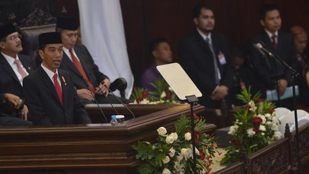 Aneh, Jokowi tak sebut target kemiskinan & pengangguran saat pidato
