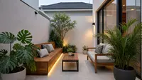 8 Desain Outdoor Lounge yang Cocok untuk Rumah Kecil, Estetik dan Nyaman