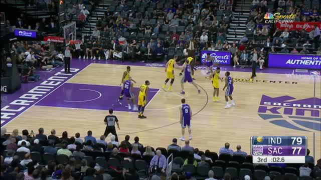 Berita video game recap NBA 2017-2018 antara Indiana Pacers melawan Sacramento Kings dengan skor 106-103.