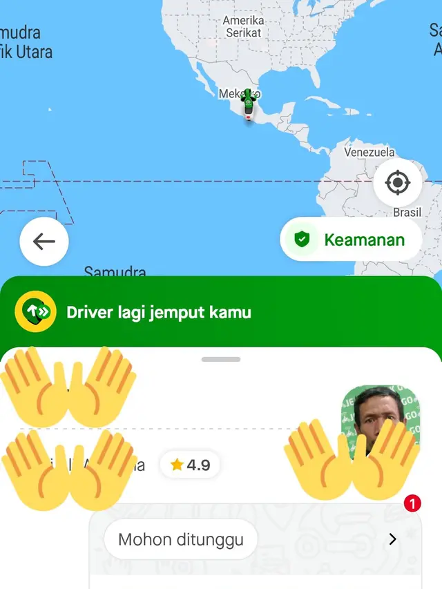6 Potret Kocak Lokasi Ojol di Map Ini Bikin Mikir Keras