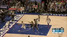 Berita video game recap NBA 2017-2018 antara Philadelphia 76ers melawan Brooklyn Nets dengan skor 121-95.