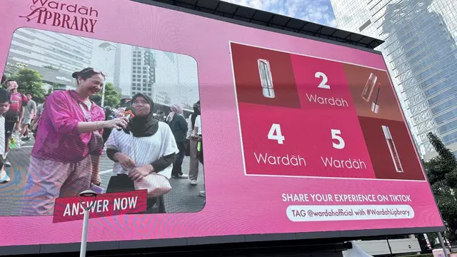 Rayakan International Lipstick Day 2025, Wardah Gandeng Halda & Zia Riza 'Razia' di CFD Setiabudi!