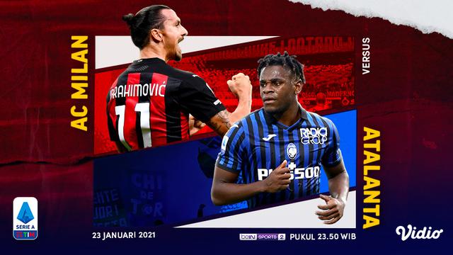 Liga Italia: AC Milan vs Atalanta