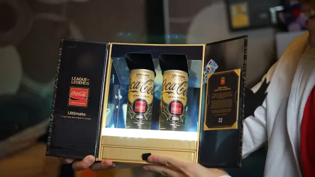 Coca-Cola Ultimate Zero Sugar hasil kolaborasi dengan Riot Games League of Legends (Coca-Cola)