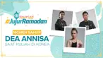 Dea Annisa pernah merasakan perbedaan waktu saat menjalankan puasa pada bulan Ramadan di Korea. Kira-kira dia puasa pake apa ya?