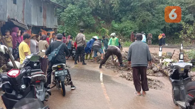 Longsor di Jeneponto (Liputan6.com/Fauzan)