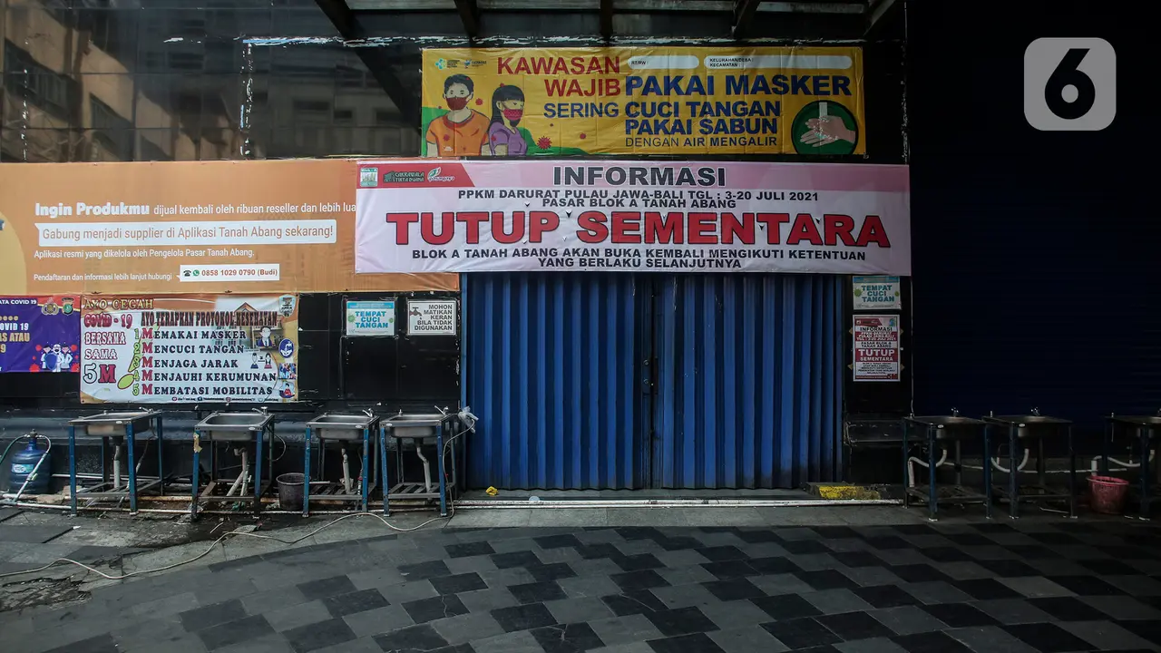 Suasana Jakarta di Hari Kedua PPKM Darurat