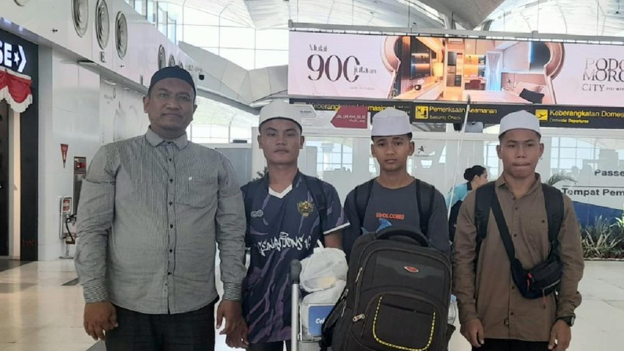 Tahukah Anda? Forum Dakwah Perbatasan Kirim Tiga Anak Perbatasan Aceh-Sumut Lanjutkan Pendidikan ke Malaysia