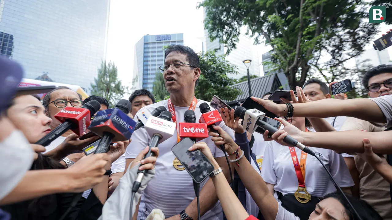Foto: Menkeu Purbaya Ikut Ramaikan Lintasan, Run for Journalism 2025 Berlangsung Meriah