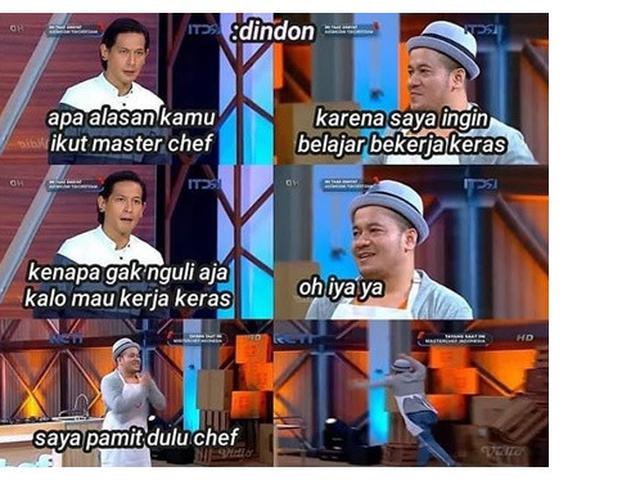 6 Meme Kocak Alasan Ikut Masterchef Ini Bikin Ketawa Ngakak Hot Liputan6 Com