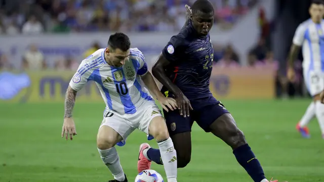Timnas Argentina Vs Timnas Ekuador