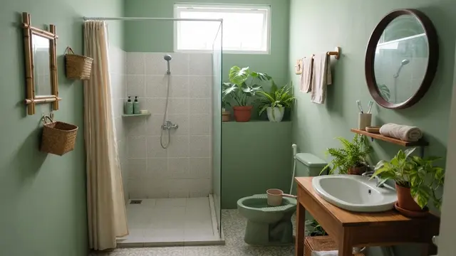 8 Warna Cat untuk Kamar Mandi 2026 yang Bikin Adem dan Lega